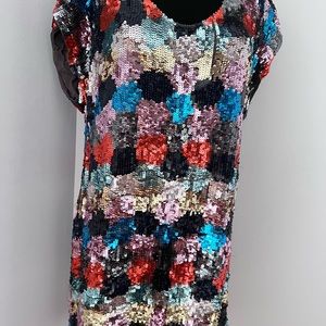 French Connection sequin dress s 8